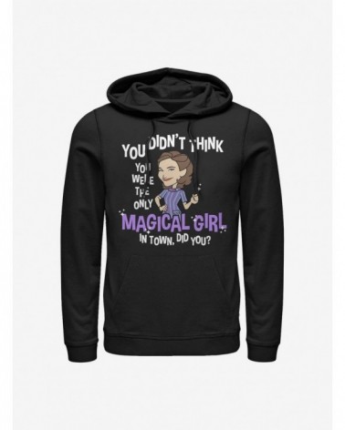 Limited-time Offer Marvel WandaVision Another Magical Girl Agatha Hoodie $13.29 Hoodies