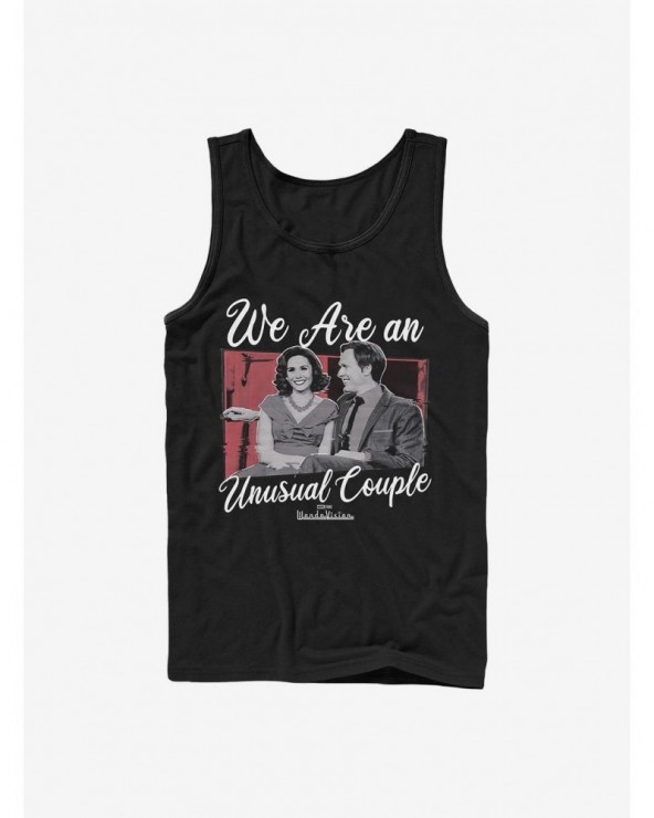 Pre-sale Marvel WandaVision A Romantic Unusual Couple Tank $7.77 Tanks