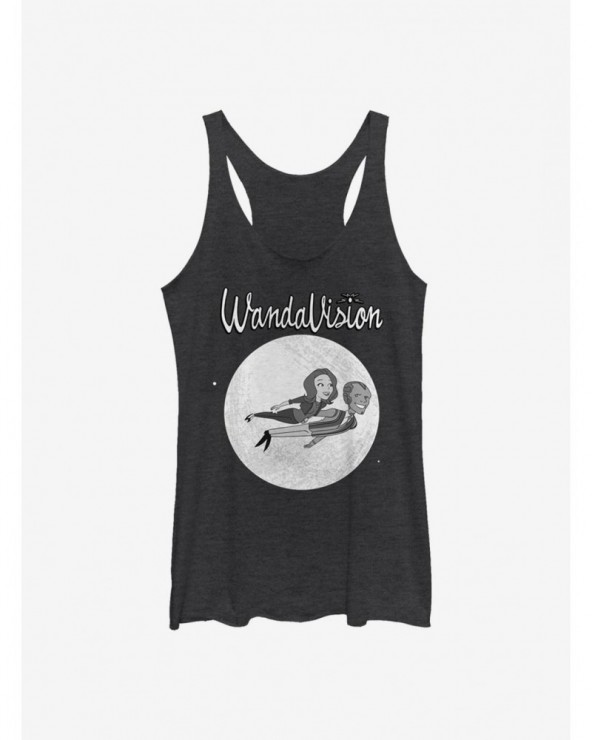 Bestselling Marvel WandaVision Flying Cartoon Girls Tank $7.25 Tanks