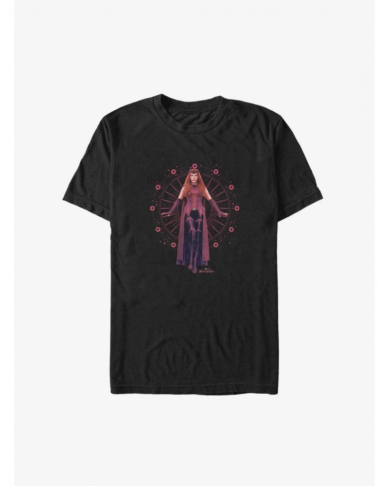 Unique Marvel WandaVision Stellar Scarlet Witch Big & Tall T-Shirt $8.61 T-Shirts