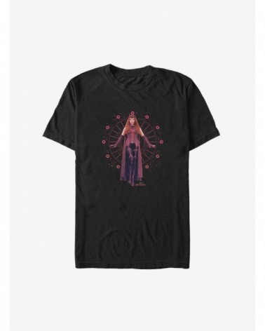 Unique Marvel WandaVision Stellar Scarlet Witch Big & Tall T-Shirt $8.61 T-Shirts