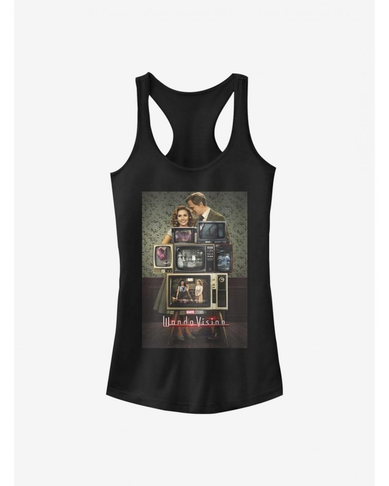 Flash Sale Marvel WandaVision Through The Years Girls Tank $7.17 Tanks