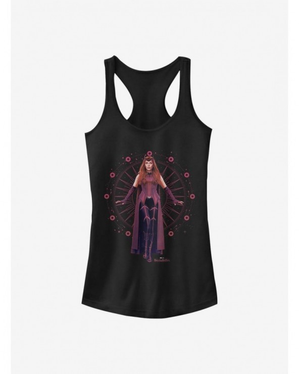 High Quality Marvel WandaVision The Scarlet Witch Girls Tank $8.57 Tanks