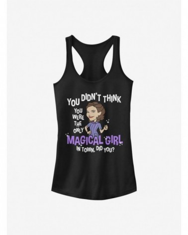 Discount Sale Marvel WandaVision Magical Girl Agatha Girls Tank $6.97 Tanks