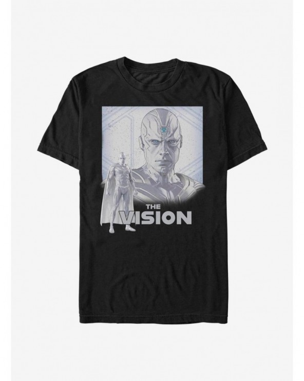 Bestselling Marvel WandaVision Sentient Weapon Vision T-Shirt $8.84 T-Shirts