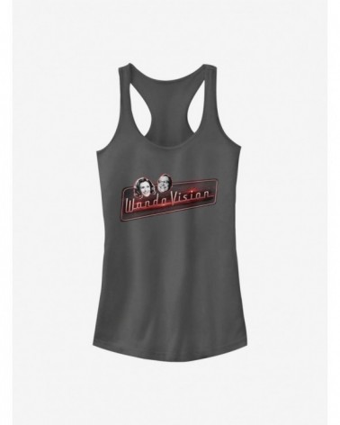 Limited Time Special Marvel WandaVision All Smiles Girls Tank $6.37 Tanks