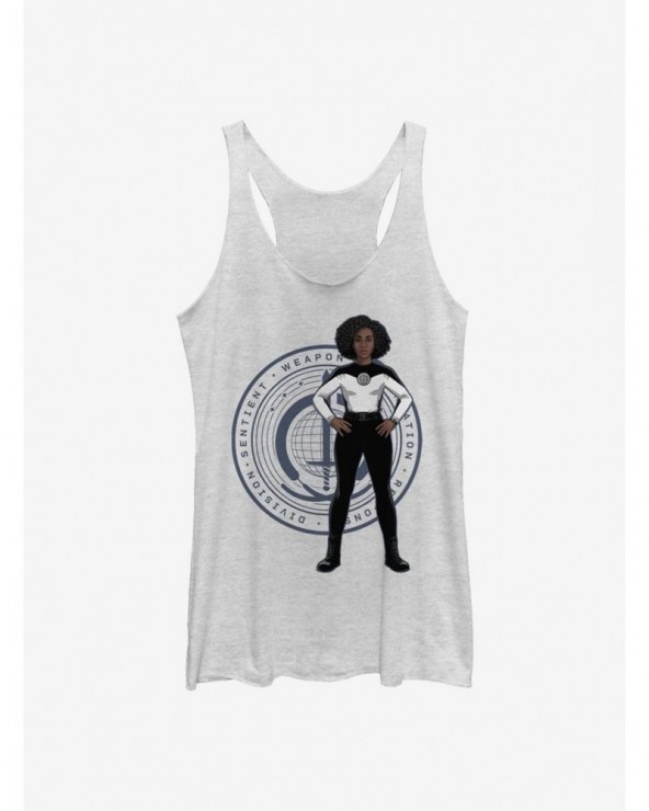 Value Item Marvel WandaVision Rambeau Badge Girls Tank $6.84 Tanks