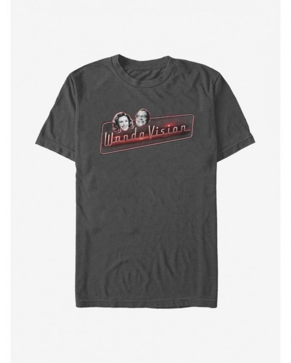 Flash Sale Marvel WandaVision All Smiles T-Shirt $8.13 T-Shirts