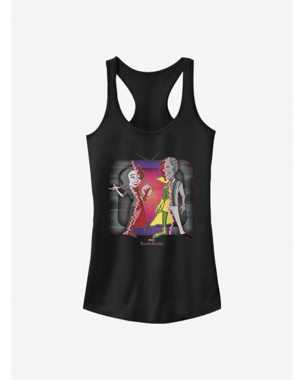 Premium Marvel WandaVision Secrets Girls Tank $8.17 Tanks