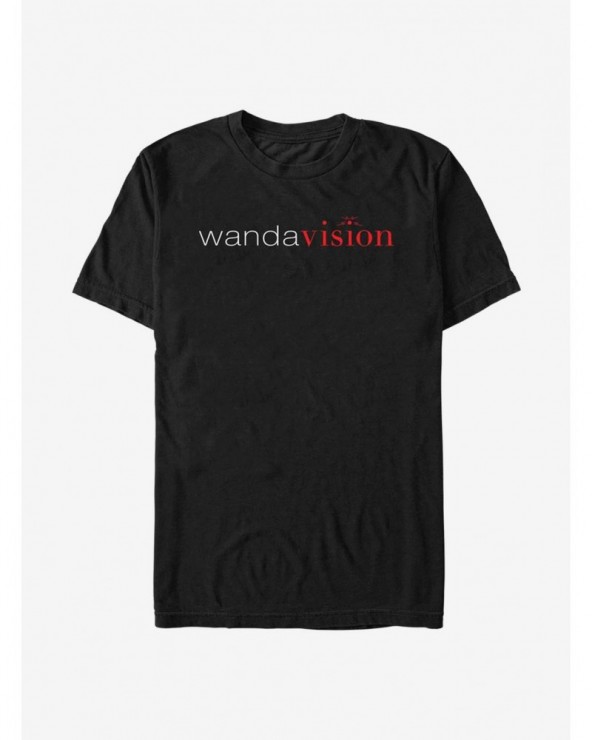 Flash Deal Marvel WandaVision Modern Logo T-Shirt $11.71 T-Shirts