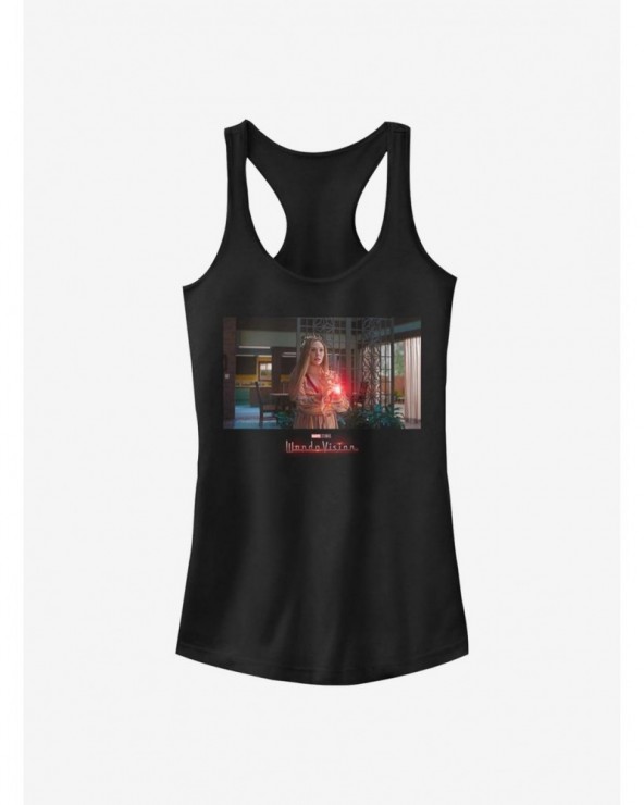 Trendy Marvel WandaVision Wanda Power Girls Tank $6.97 Tanks