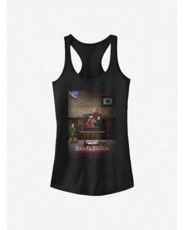 Pre-sale Discount Marvel WandaVision Poster 90's Girls Tank $6.57 Tanks