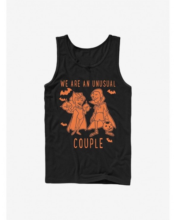 Low Price Marvel WandaVision We Are An Unusual Couple Costume Tank $5.98 Tanks