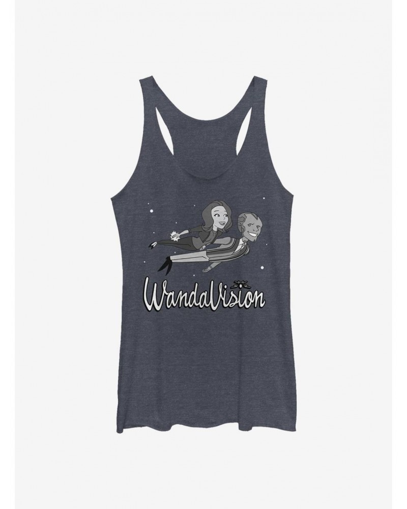 High Quality Marvel WandaVision Flying Stars Girls Tank $9.95 Tanks