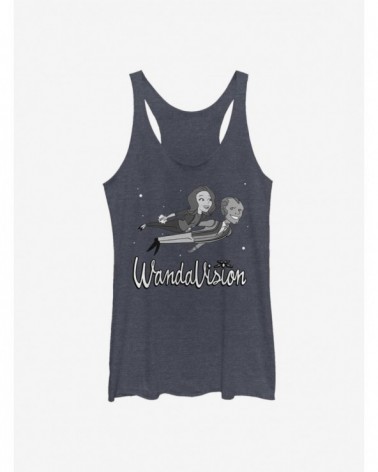 High Quality Marvel WandaVision Flying Stars Girls Tank $9.95 Tanks