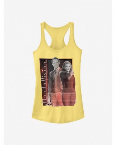 High Quality Marvel WandaVision Glitching Couple Girls Tank $9.56 Tanks