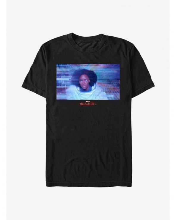 Exclusive Price Extra Soft Marvel WandaVision Monica Glitch T-Shirt $12.72 T-Shirts