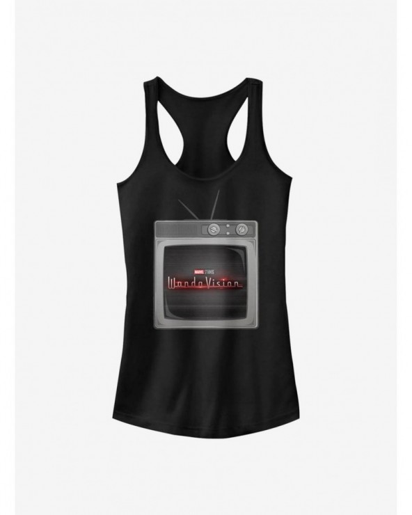 Unique Marvel WandaVision Wanda TV Girls Tank $8.57 Tanks