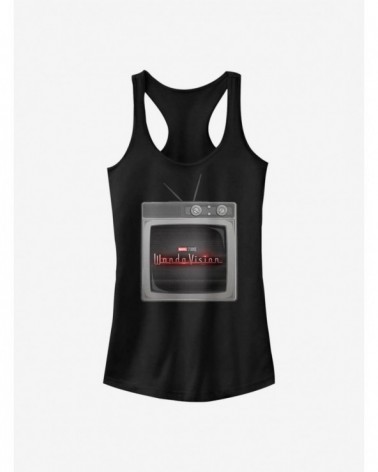 Unique Marvel WandaVision Wanda TV Girls Tank $8.57 Tanks