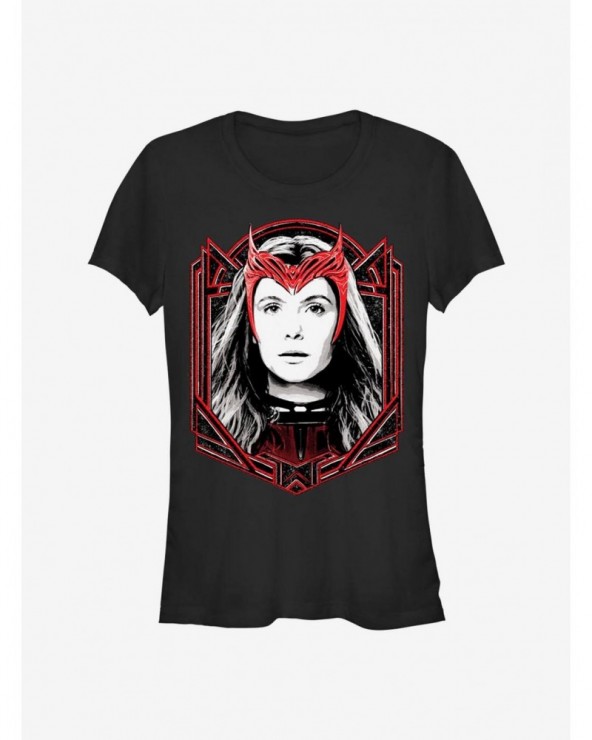 Crazy Deals Marvel WandaVision Scarlet Banner Girls T-Shirt $11.45 T-Shirts