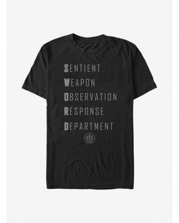 Cheap Sale Marvel WandaVision S.W.O.R.D Acronym T-Shirt $7.65 T-Shirts