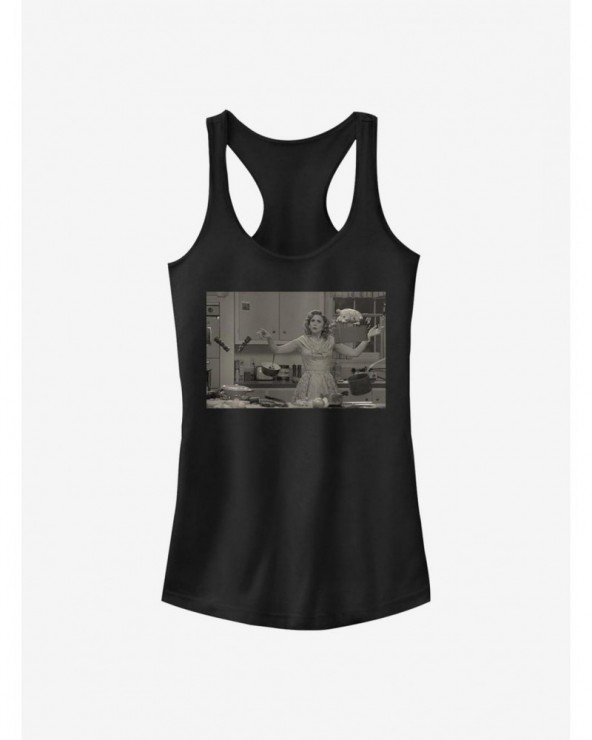 Huge Discount Marvel WandaVision Kitchen Scene Girls Tank $6.57 Tanks