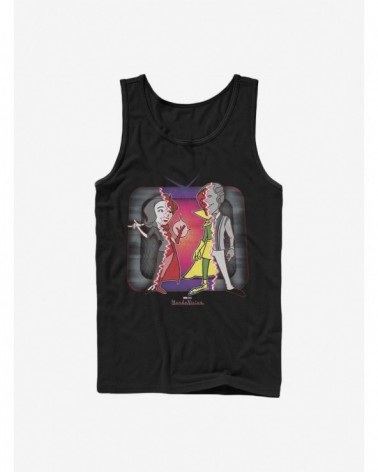 New Arrival Marvel WandaVision Secret Identities Tank $6.77 Tanks