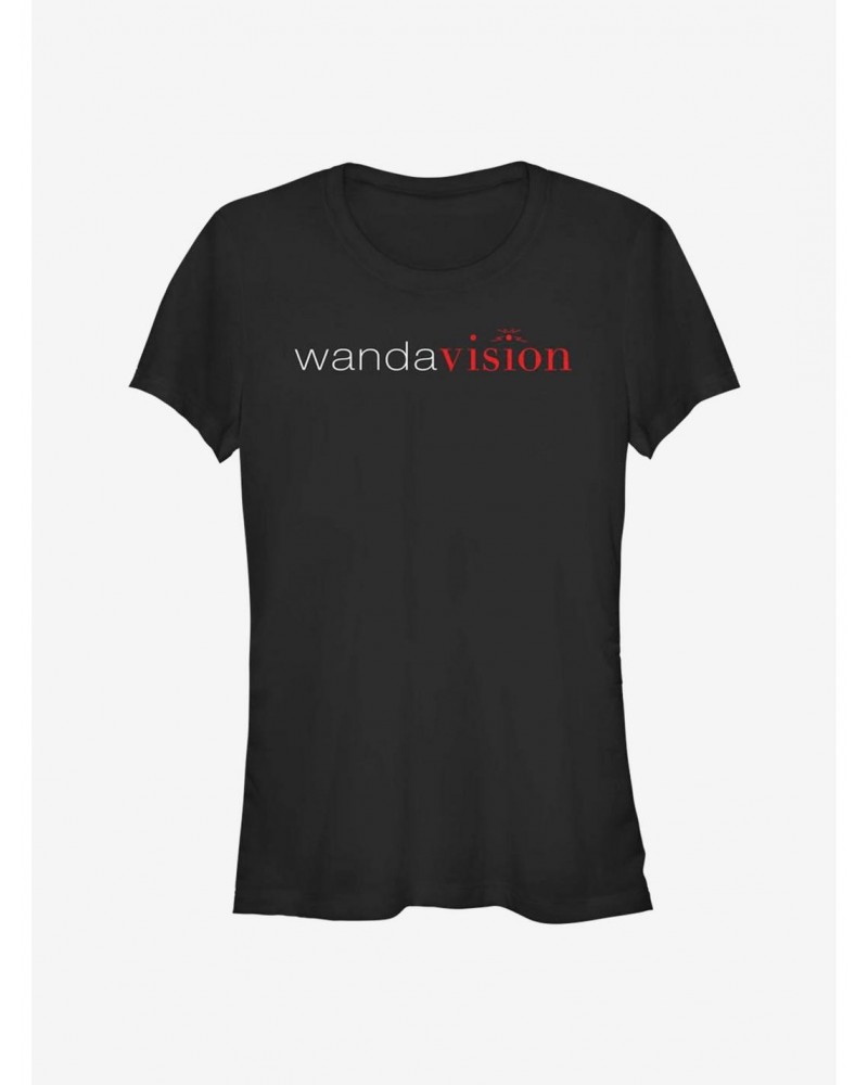 Absolute Discount Marvel WandaVision Modern Logo Girls T-Shirt $11.45 T-Shirts