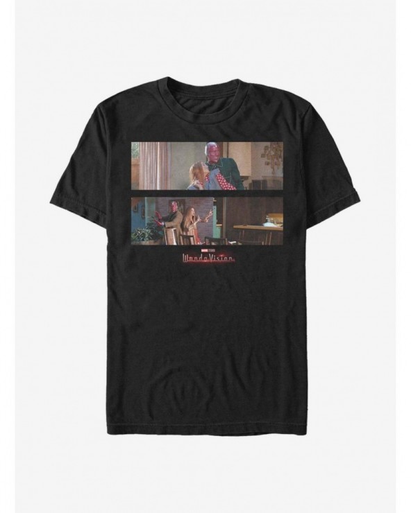 Limited-time Offer Marvel WandaVision The Couple T-Shirt $7.89 T-Shirts