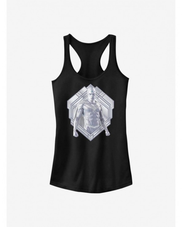 Limited Time Special Marvel WandaVision Fierce Vision Pose Girls Tank $6.97 Tanks