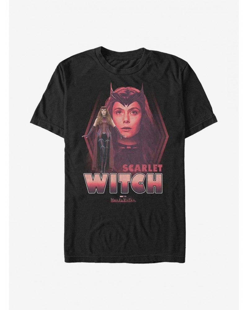 Pre-sale Discount Marvel WandaVision Wanda The Scarlet Witch T-Shirt $8.37 T-Shirts