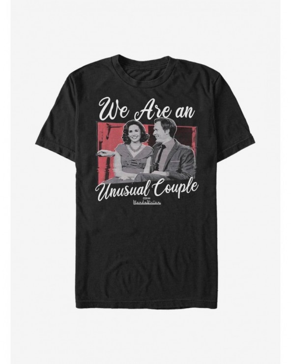 Limited Time Special Marvel WandaVision Romantic Couple T-Shirt $9.08 T-Shirts