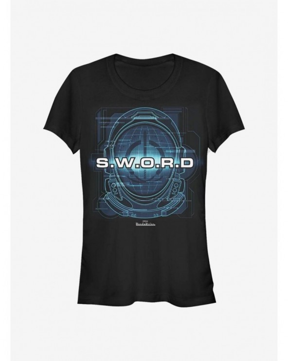 Unique Marvel WandaVision S.W.O.R.D At Work Girls T-Shirt $11.70 T-Shirts