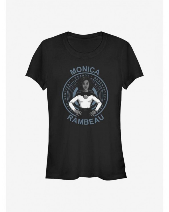 Value Item Marvel WandaVision Heroic Rambeau Girls T-Shirt $10.21 T-Shirts