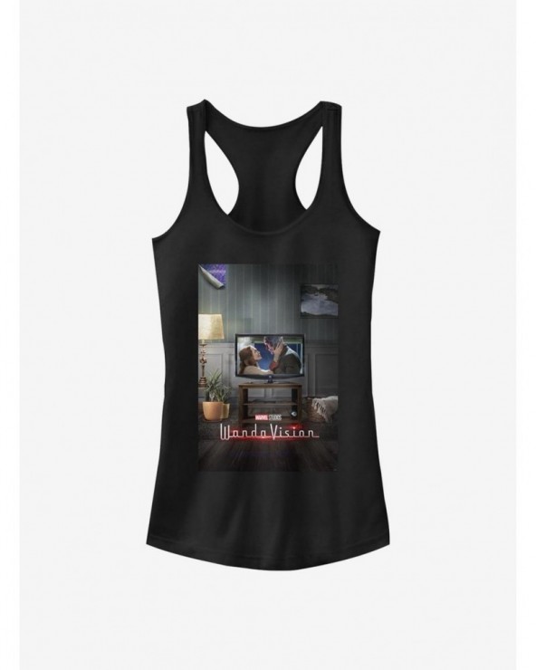 Festival Price Marvel WandaVision Poster 00's Girls Tank $9.56 Tanks