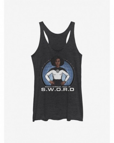 Hot Sale Marvel WandaVision S.W.O.R.D Hero Monica Girls Tank $9.95 Tanks