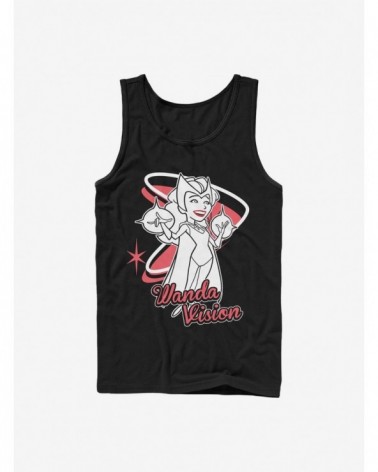 Festival Price Marvel WandaVision Retro Wanda Special Tank $9.76 Tanks