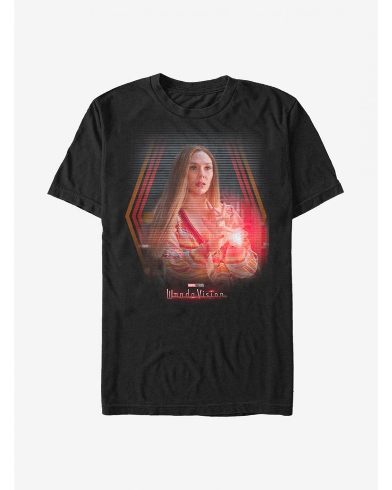 Best Deal Marvel WandaVision Wanda's Powers T-Shirt $9.56 T-Shirts