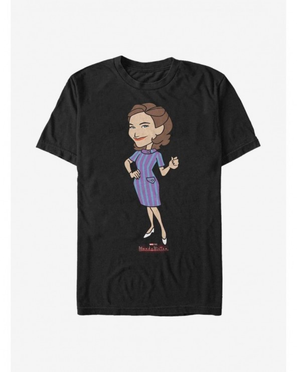 Exclusive Price Extra Soft Marvel WandaVision Cartoon Agatha T-Shirt $10.40 T-Shirts