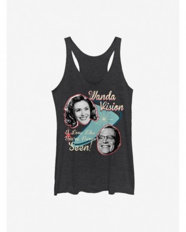 Hot Selling Marvel WandaVision Love You've Never Seen Girls Tank $8.50 Tanks