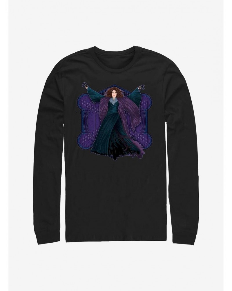 Low Price Marvel WandaVision Agatha Witch Long-Sleeve T-Shirt $8.16 T-Shirts