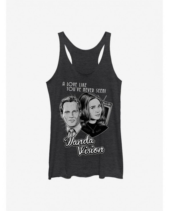 Flash Sale Marvel WandaVision Unseen Love Wanda Girls Tank $9.53 Tanks