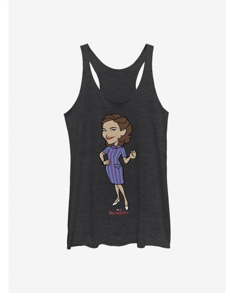 Value for Money Marvel WandaVision Retro Agatha Girls Tank $7.04 Tanks