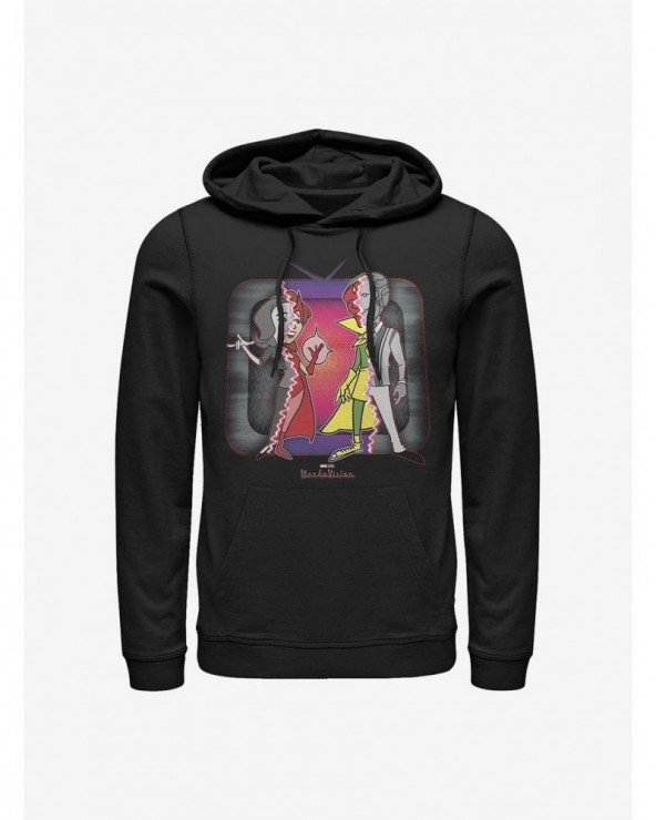 Exclusive Marvel WandaVision Secret Identities Hoodie $15.45 Hoodies