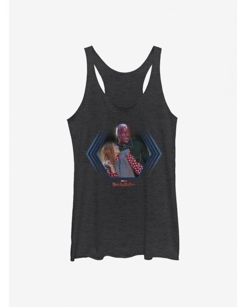 Flash Sale Marvel WandaVision Westview Couple Girls Tank $8.08 Tanks