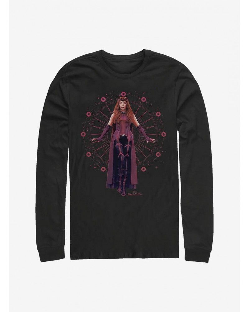 Bestselling Marvel WandaVision Scarlet Witch Long-Sleeve T-Shirt $13.16 T-Shirts