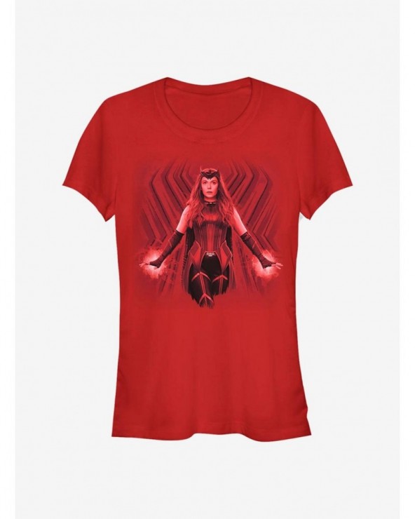 Discount Marvel WandaVision Wanda The Scarlet Witch Girls T-Shirt $9.71 T-Shirts