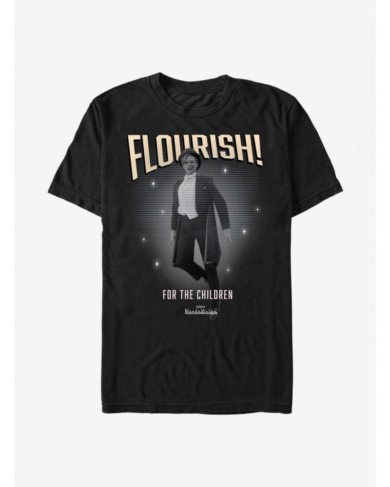 Absolute Discount Marvel WandaVision Flourish! Vision T-Shirt $7.41 T-Shirts