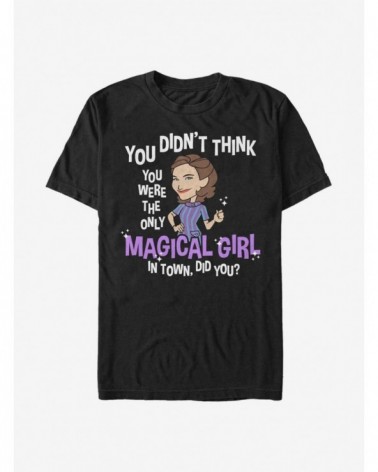 Pre-sale Discount Marvel WandaVision Magical Girl Agatha T-Shirt $10.76 T-Shirts