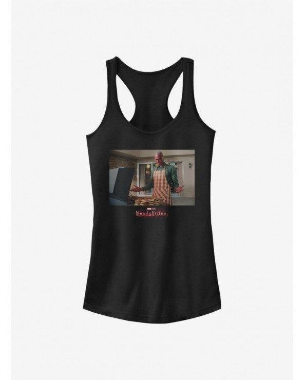 Value Item Marvel WandaVision Vision BBQ Scene Girls Tank $8.37 Tanks